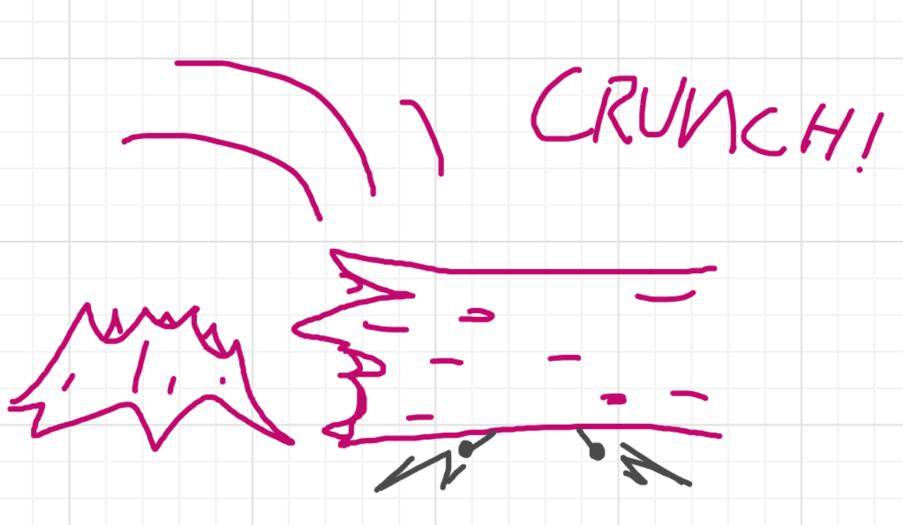 A panel from Running Duos, episode four of the Board Boards object show by Furretwalk/WalkingFurret.